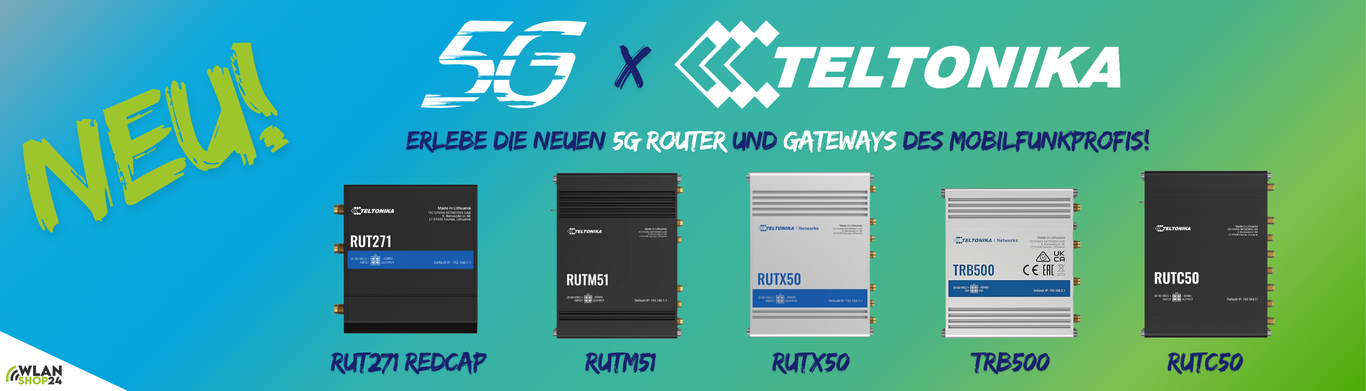 Teltonika 5G Router und Gateways