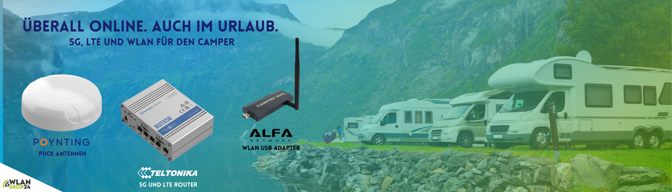 5G, LTE und WLAN im Camper