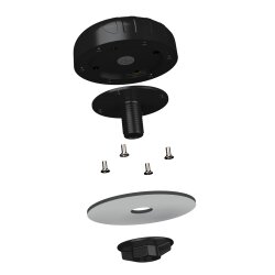 Poynting PUCK-7 v2 - 4in1 5G / LTE / WLAN Antenne, 7dbi, 2m Kabel, Schwarz