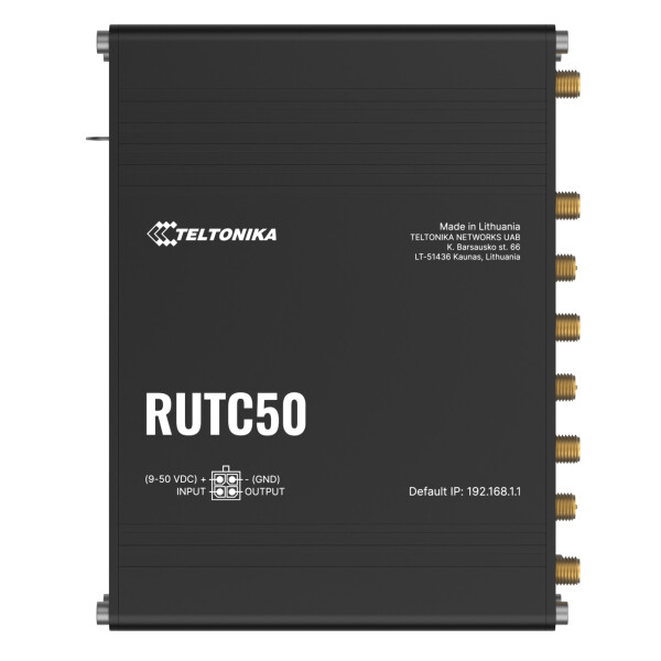 Teltonika RUTC50 5G Router with Wifi 6