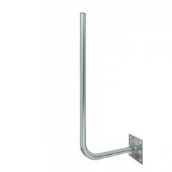 Wall bracket / antenna bracket with angle, galvanized,...