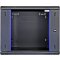 WIREWIN WCAB PS2 6U - 19" cabinet, 600x450mm, Glassdoor, black