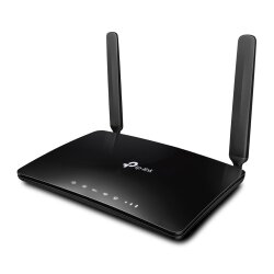 side view of the flat, elegant housing of the 4G router