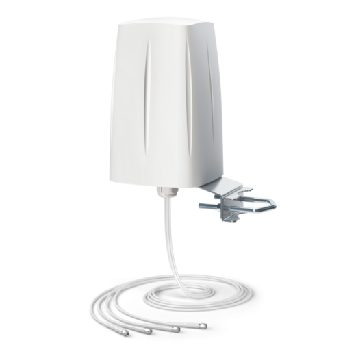 QuWireless 4x4 MIMO WLAN Rundstrahlantenne für 11ac/ax oder WiFi 6E