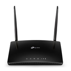 TP-Link MR6400 Archer LTE Router mit schwarzem Gehäuse