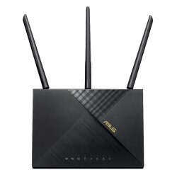 ASUS 4G-AX56 LTE Router mit schwarzem Gehäuse