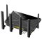 Alternative view of the black Cudy 4G router