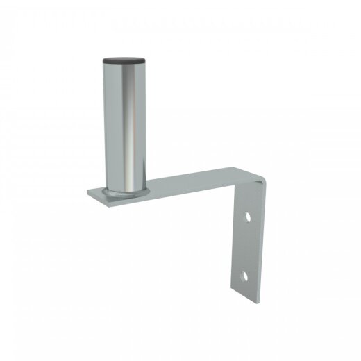 Wall bracket / antenna bracket, galvanized, 15cm x 25cm