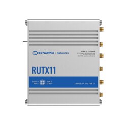 TELTONIKA RUTX11 4G Router Dual Sim, Alu Housing, 802.11...