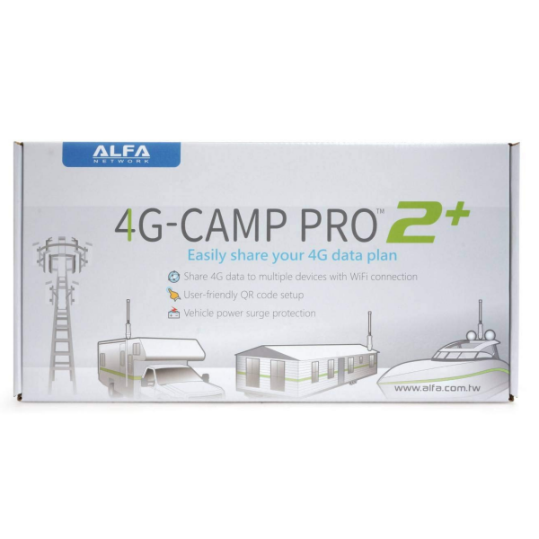 ALFA Network 4G Camp Pro 2+ - Komplett Set für den mobilen LTE Empfang