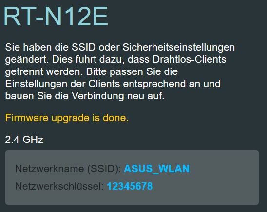 ASUS RT-N12E as Access Point - Step 9